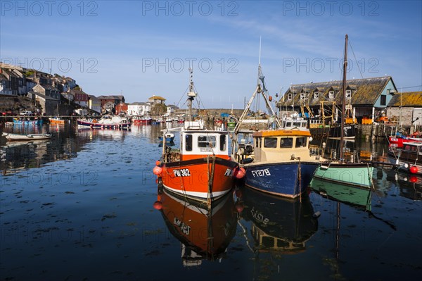 Harbour with fishing boats
