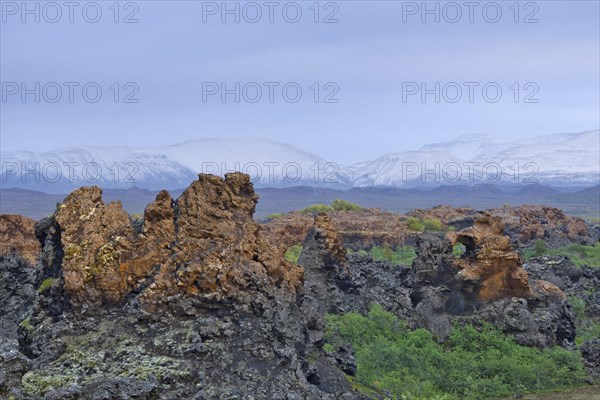 Dimmuborgir lava formations