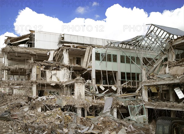 Demolition of a store building