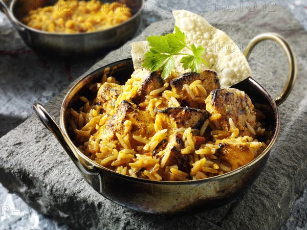 Indian Tikka Byriani chicken curry