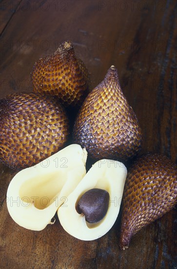 Salaks or snake fruit