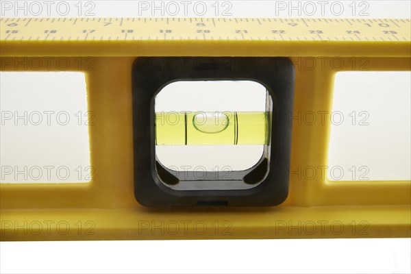 Yellow spirit level