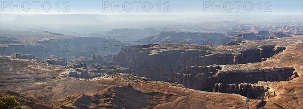 Rugged canyons of White Rim and The Maze