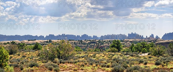 Stone desert landscape