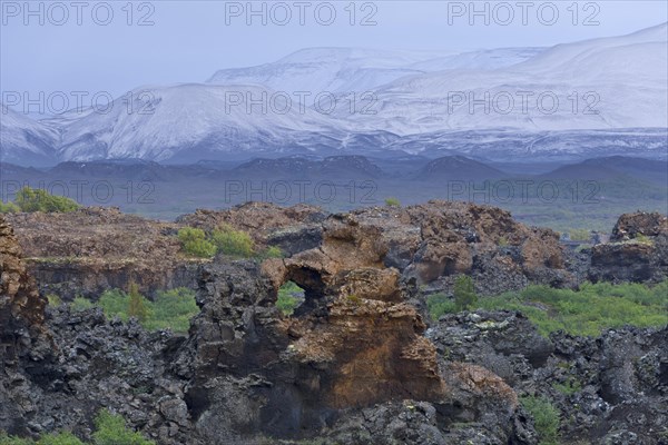 Dimmuborgir lava formations