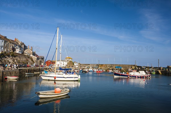 Harbour with fishing boats