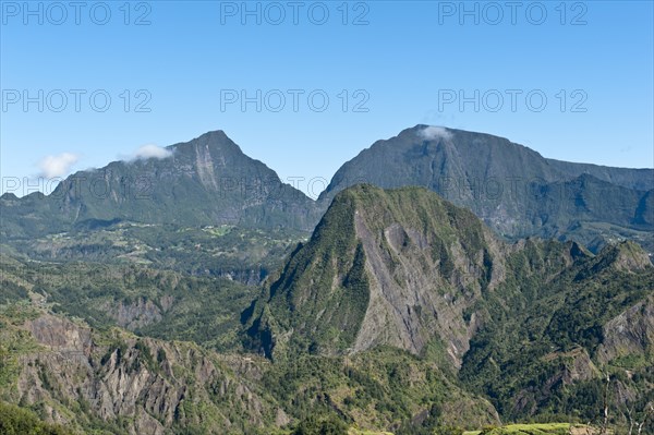 Rugged mountain landscape