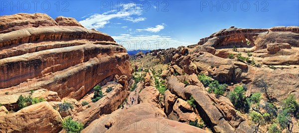 Panorama in Devil's Garden