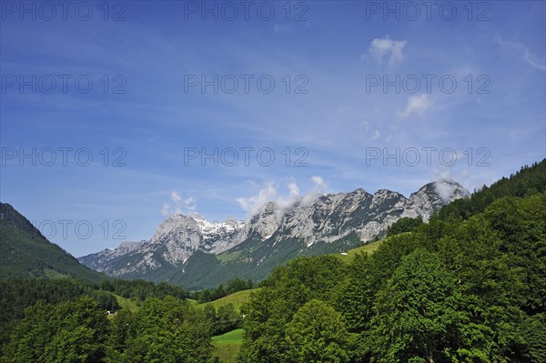Reiteralpe Mountain with Berchtesgaden countryside