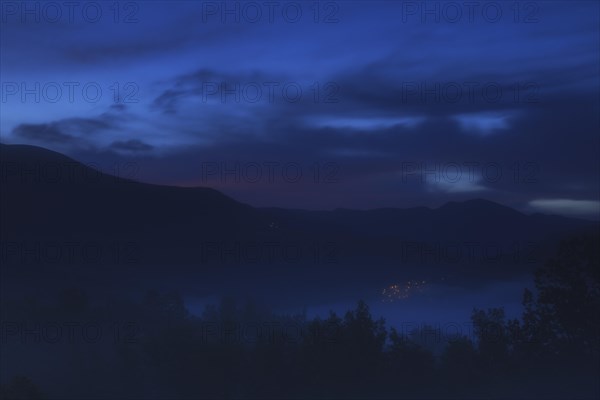 Early morning with fog