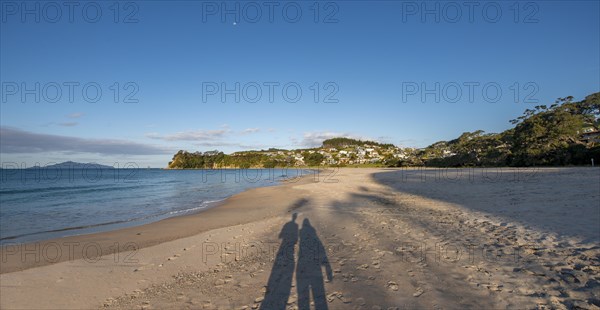 Shadow of two persons