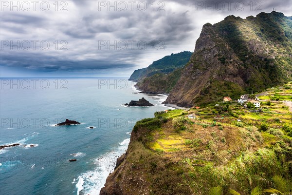 North Coast with coastal cliffs near Boaventura