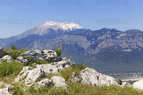 View from Mt. Calistepe on Mt. Tahtali Dagi