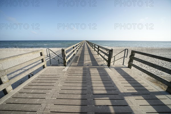 Long wooden pier