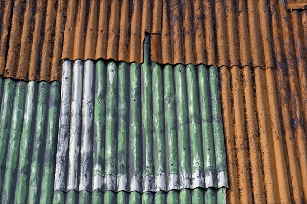 Rusty Corrugated iron roof