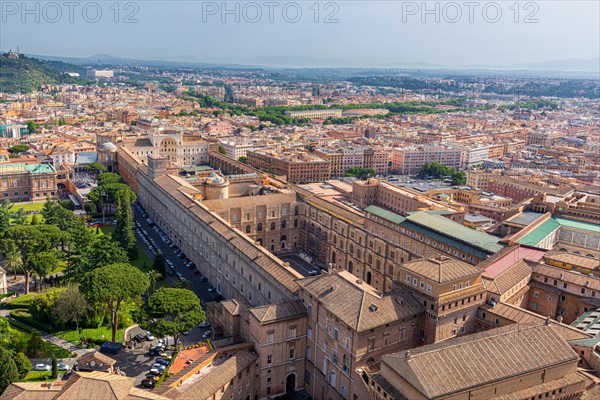 Vatican Museums from above