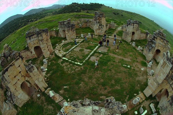 Ruins of an ancient Orthodox church