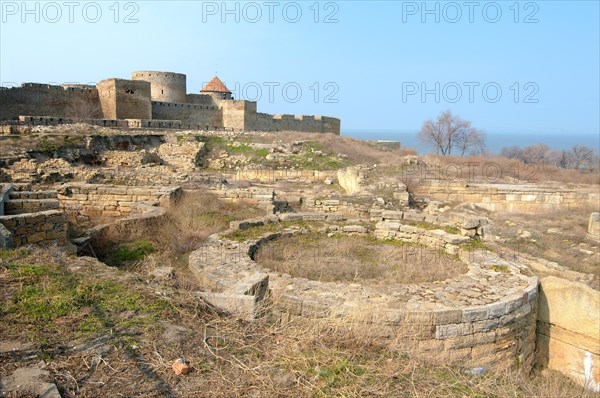 Ruins of antique Tyras