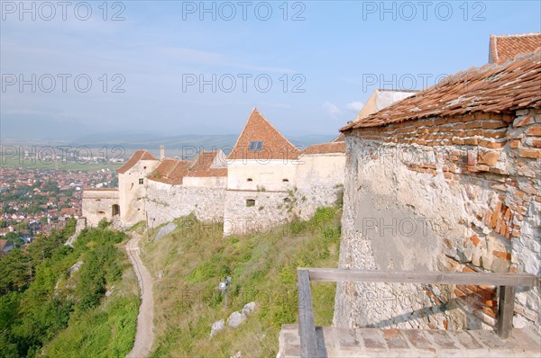 RaÈ™nov Citadel or Rosenauer Burg citadel