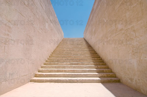 Exit of a tower tomb