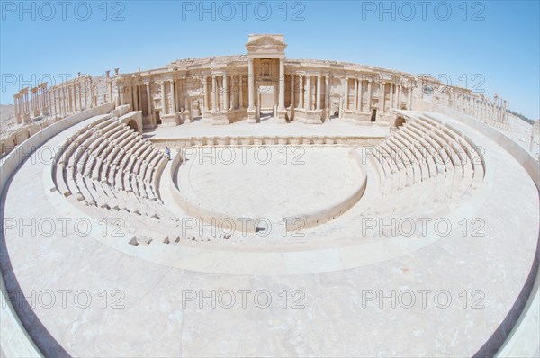 Amphitheatre in the ancient city of Palmyra