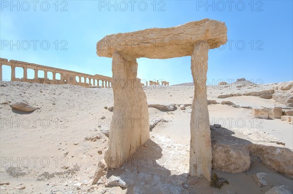 Gate of Heracles in the ancient city of Palmyra