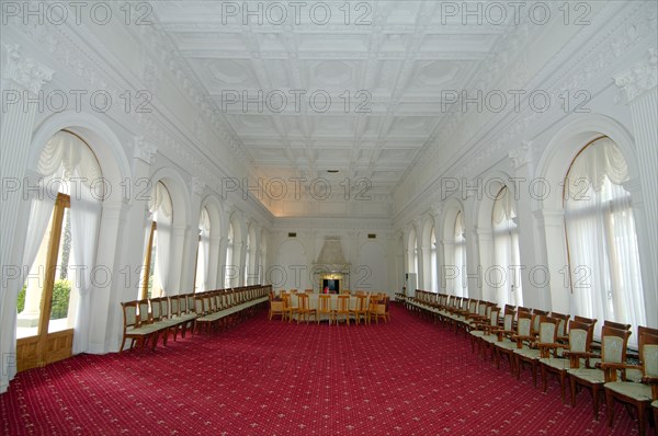 The large conference hall