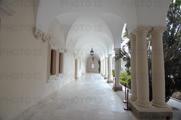 Italian courtyard of Livadia Palace