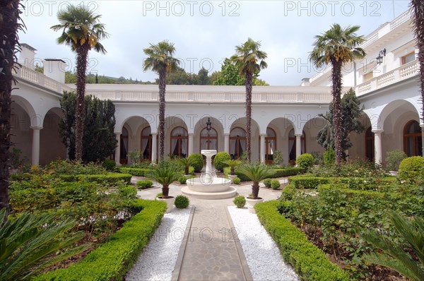 Italian courtyard