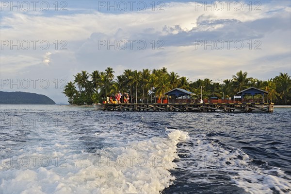 Jetty on the coast