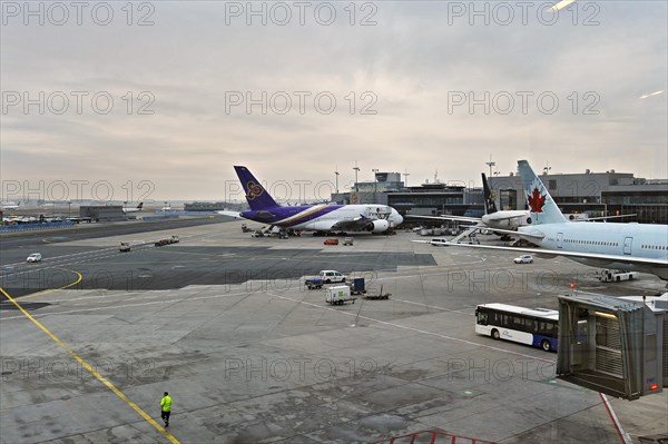 Airbus A 380 at Soekarno-Hatta Airport