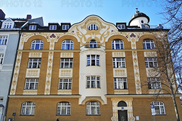 Art Nouveau facade