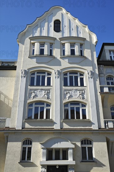 Art Nouveau facade