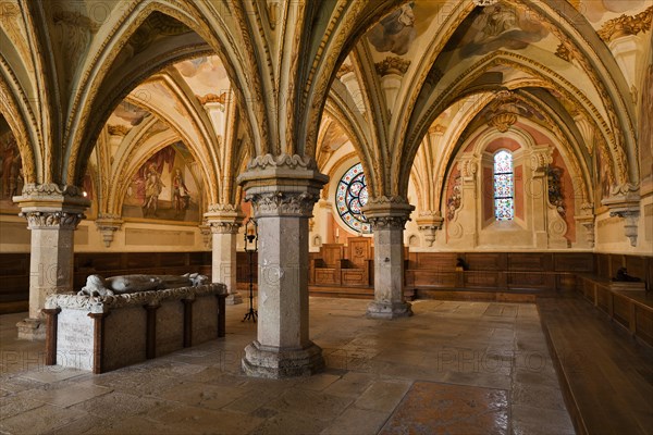 Holy Trinity Column in Heiligenkreuz Abbey