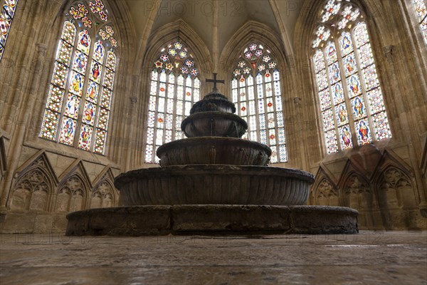 Holy Trinity Column in Heiligenkreuz Abbey