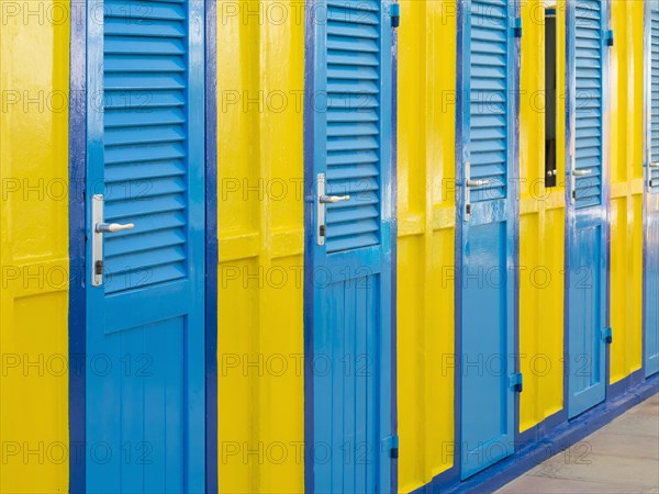 Beach cabins