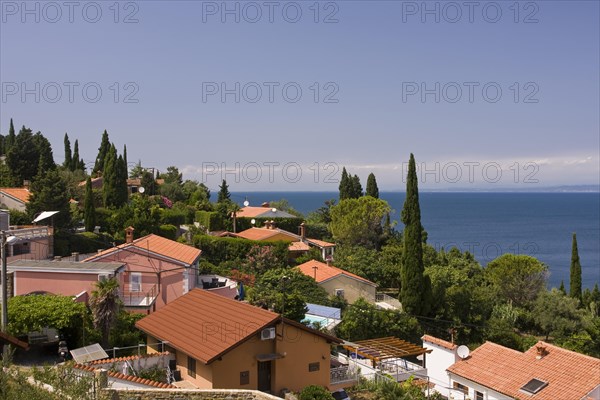 View over the town of Piran
