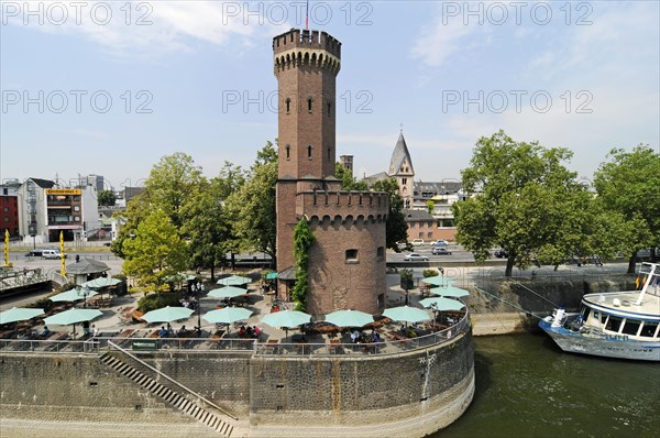 Beer garden at the Malakoffturm