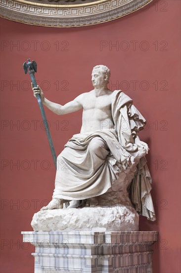 Statue of the emperor Galba