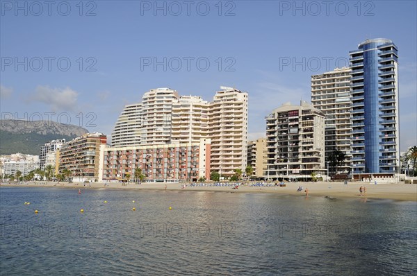 High-rise buildings at Playa Arenal Bol beach