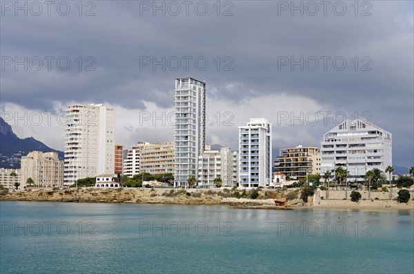 High-rise buildings on the coast