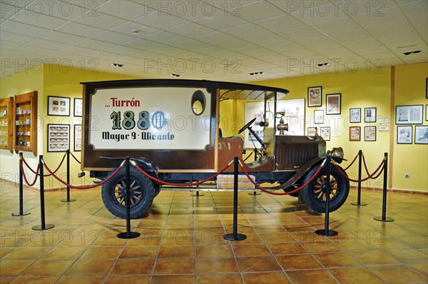 Old vehicle in the Museo del Turron