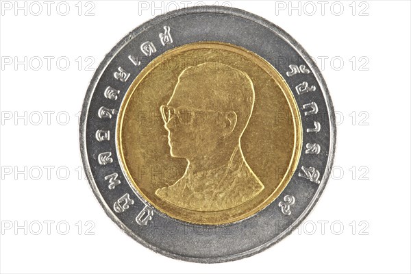Thai ten baht coin