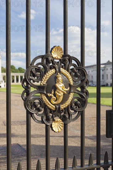 Decoration on the gate of the National Maritime Museum