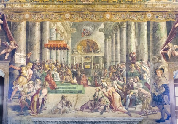 The Donation of Rome or Donation of Constantine
