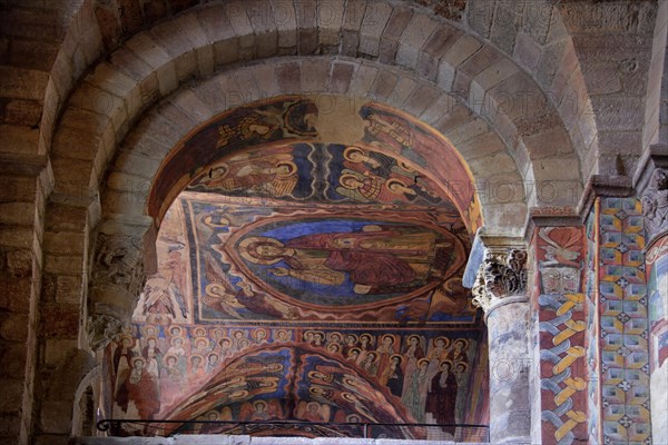 Christ Pantocrator fresco