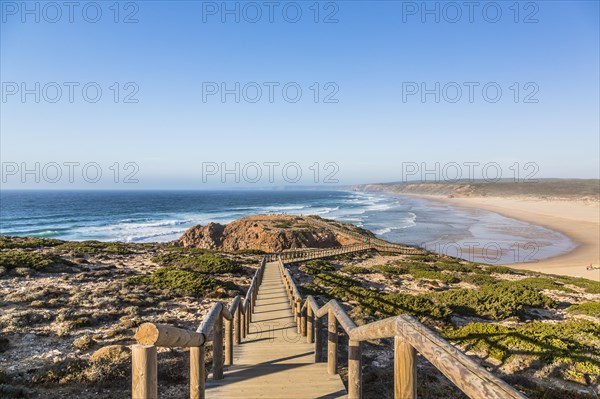Lookout point at Praia da Bordeira