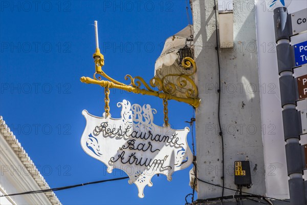 Restaurant sign