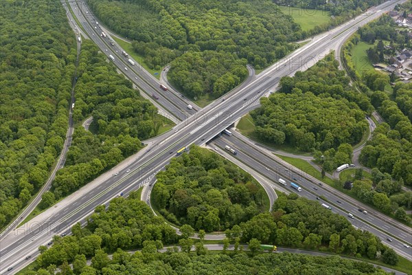 Aerial view from Oberhausen-Nord