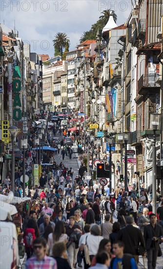 Shopping street of Rua de Santa Catarina